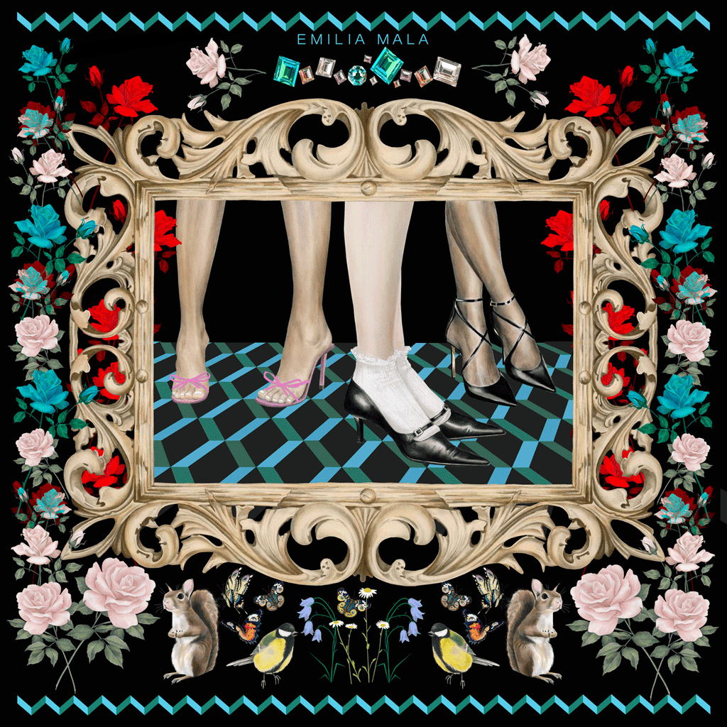 Meurtre sur la piste Silk Scarf