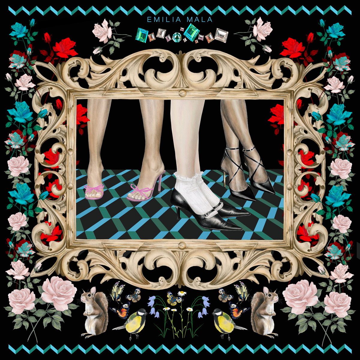 Meurtre sur la piste Silk Scarf