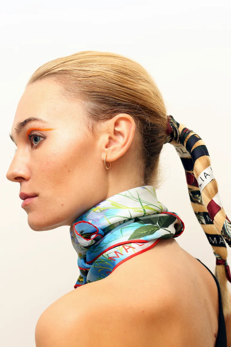 "Enhance Your Calm / Day" Silk Scarf