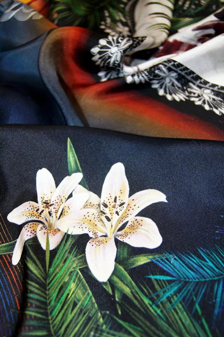 Soiree D’Accident Silk Scarf