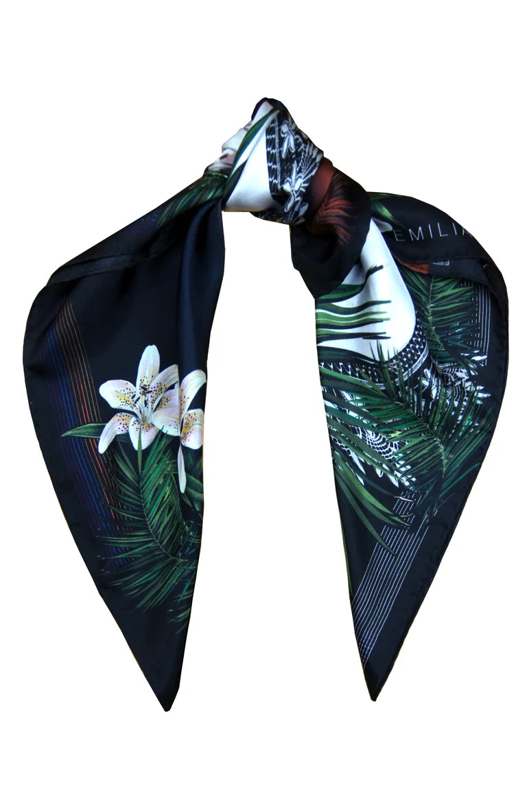 Soiree D’Accident Silk Scarf