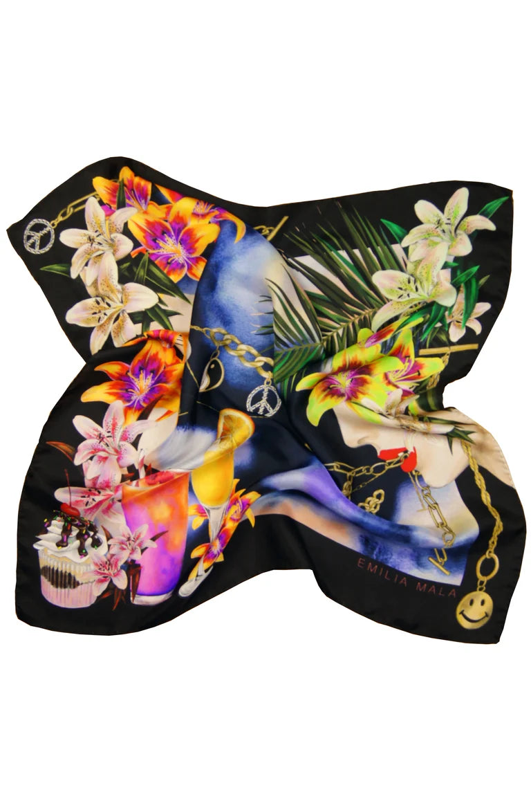 C’est La Guerre Silk Scarf