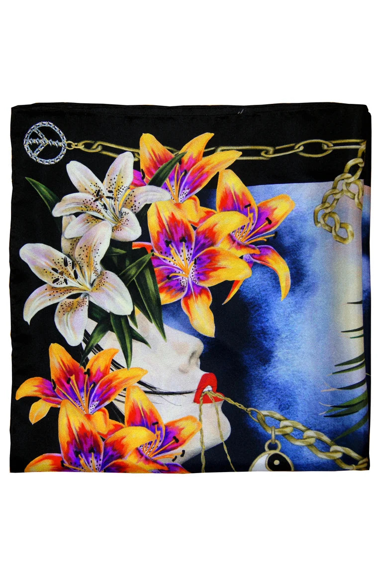 C’est La Guerre Silk Scarf