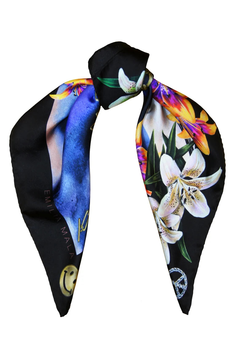 C’est La Guerre Silk Scarf