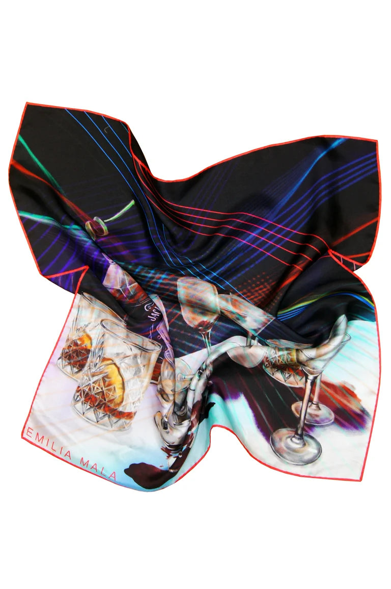 Discotheque Silk Scarf
