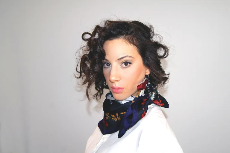 Rose de nuit Silk Scarf