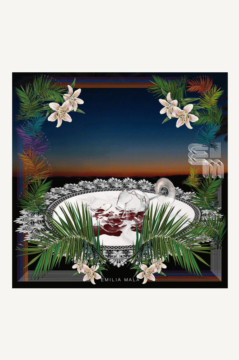 Soiree D’Accident Silk Scarf