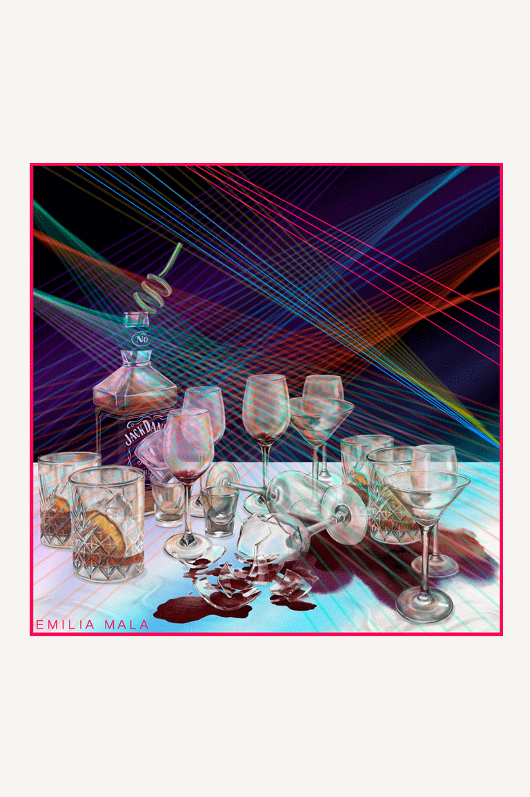 Discotheque Silk Scarf