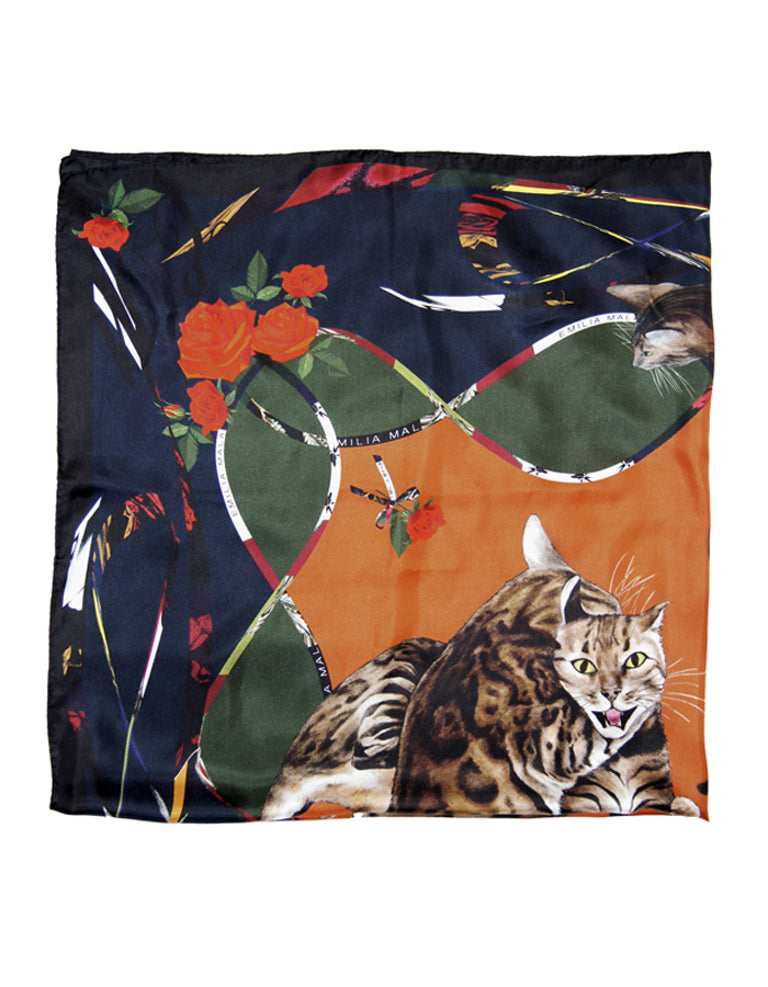 Bengal Malicieuse Scarf / Green
