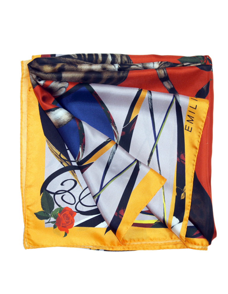 Bengal Malicieuse Scarf / Red