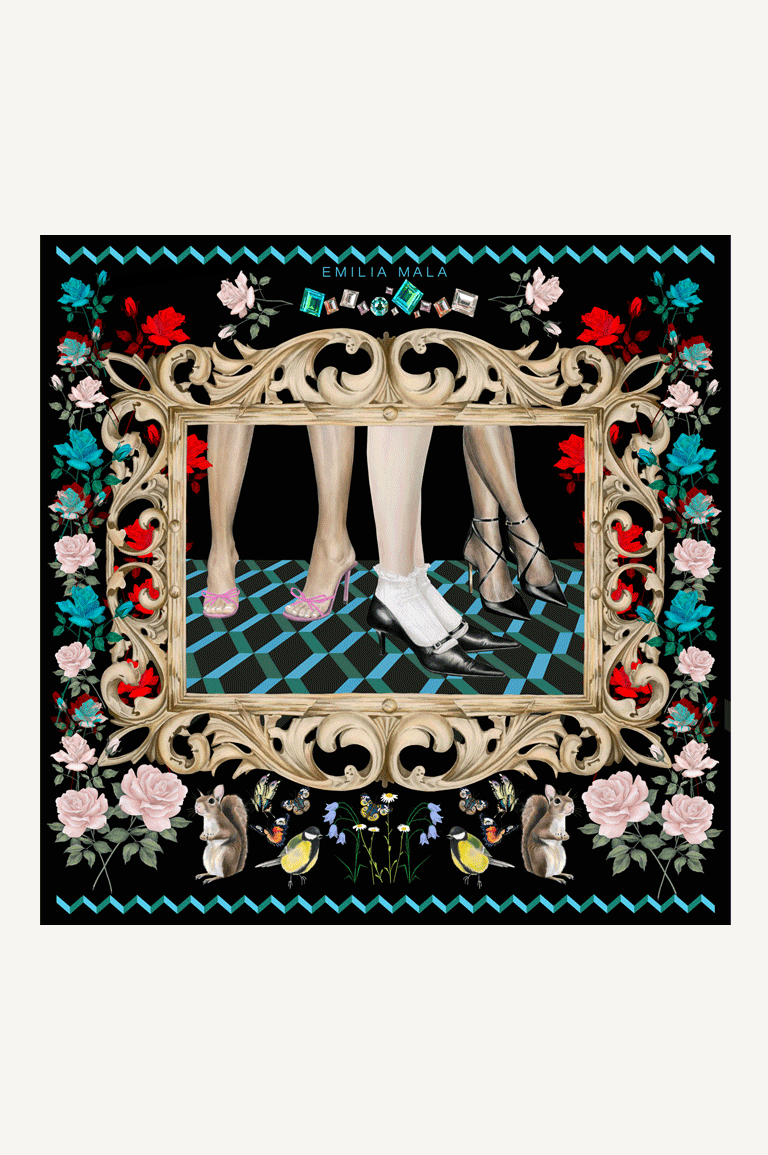 Meurtre sur la piste Silk Scarf