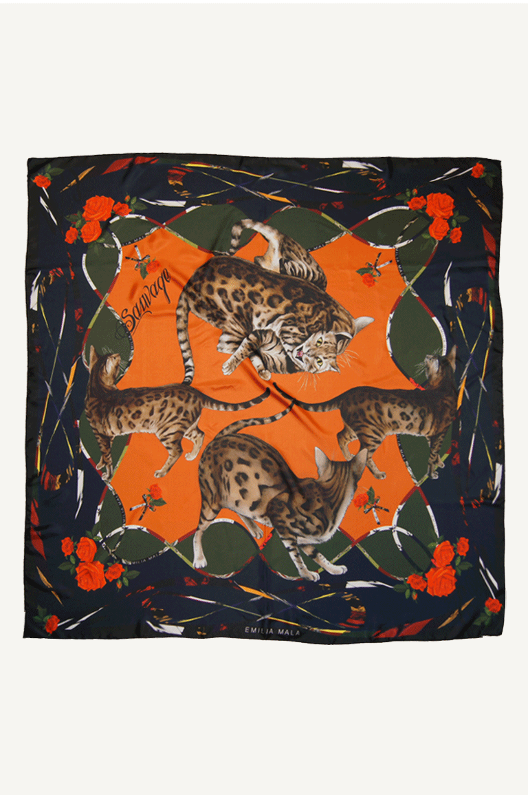 Bengal Malicieuse Scarf / Green