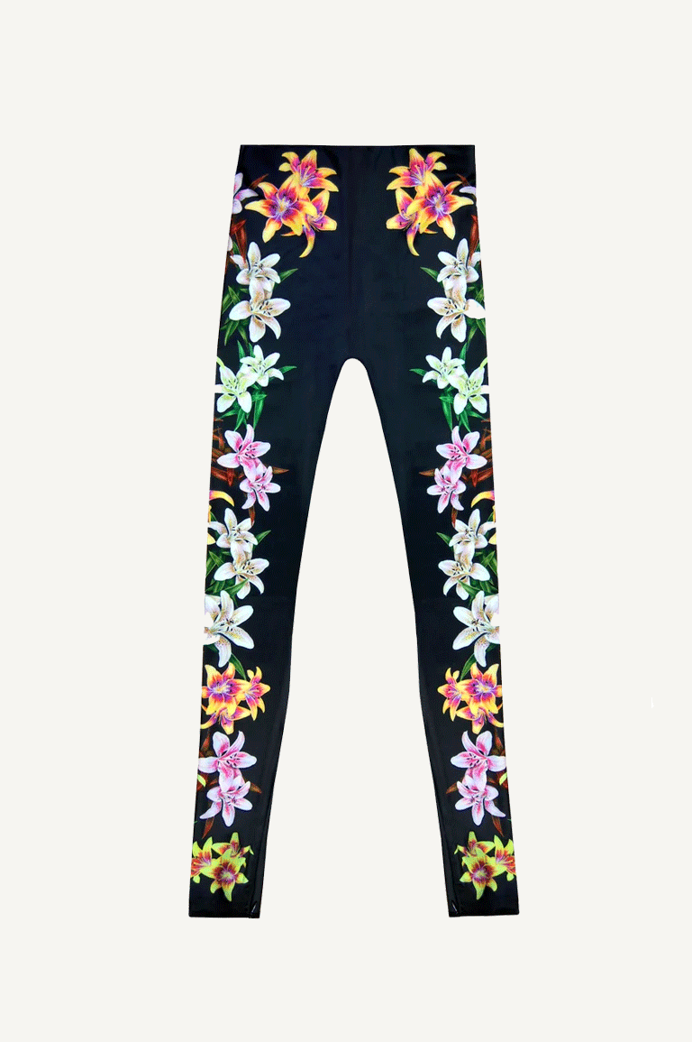 LYS A VIS Floral Print Recycled Leggings