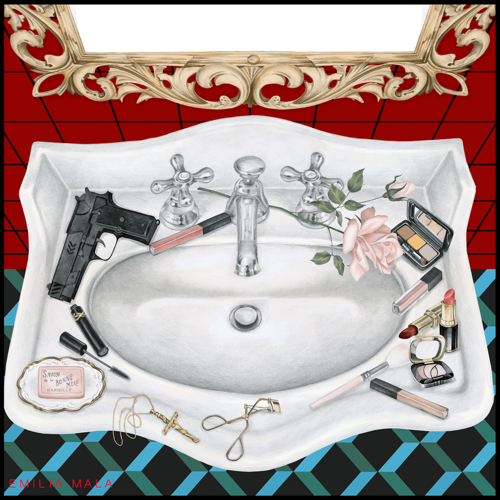 Chic et bordélique Silk Scarf