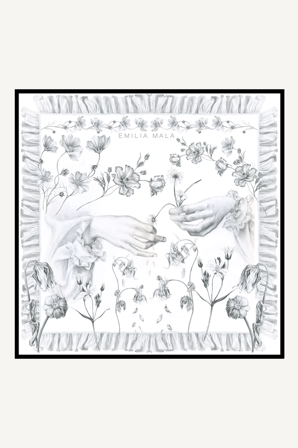 C'est la vie Silk Scarf