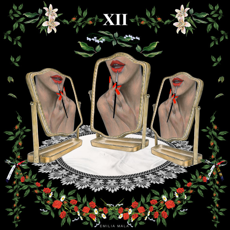 The Mirrors Silk Scarf