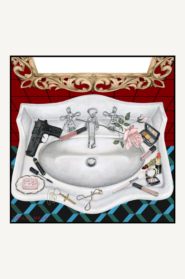 Chic et bordélique Silk Scarf