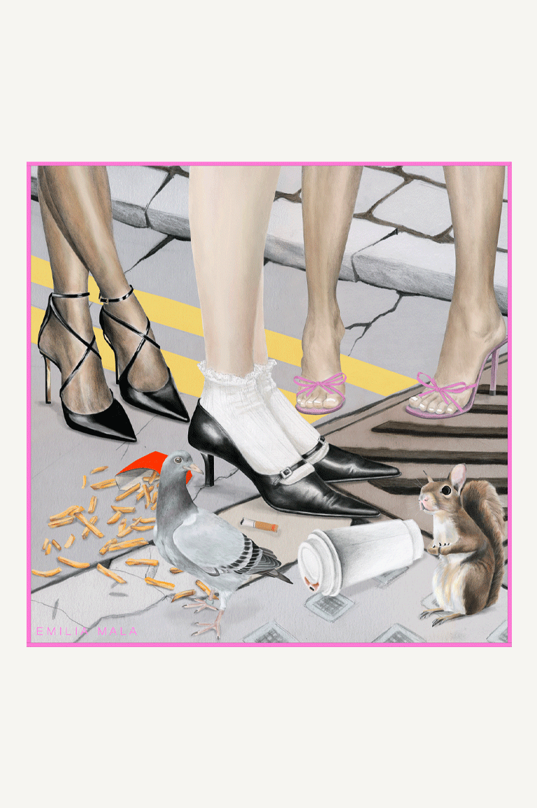 Soirée chic Silk Scarf