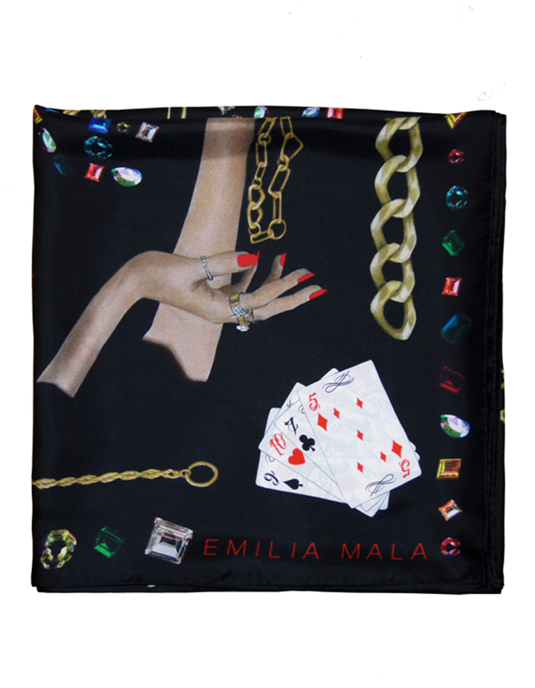 Vanité de Croire Silk Scarf
